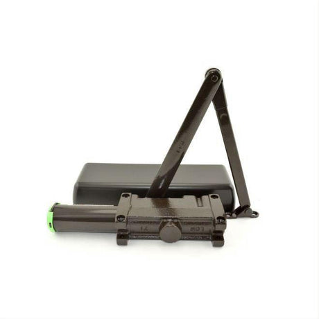 LCN 4011REGDKBRZLH 4011 Size 1 Surface Mounted Pull Side Smoothee Heavy Duty Door Closer Dark Bronze Left Handed