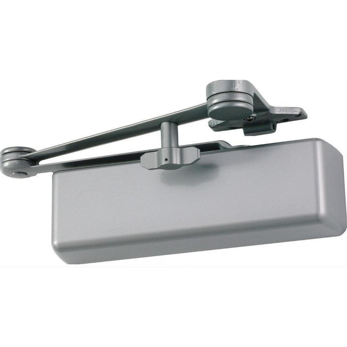 LCN 4040XPHCUSHAL 4040XPHCUSH Parallel Arm Super Smoothee Heavy Duty Adjustable Surface Mounted Hold Open Cush Door Closer Aluminum