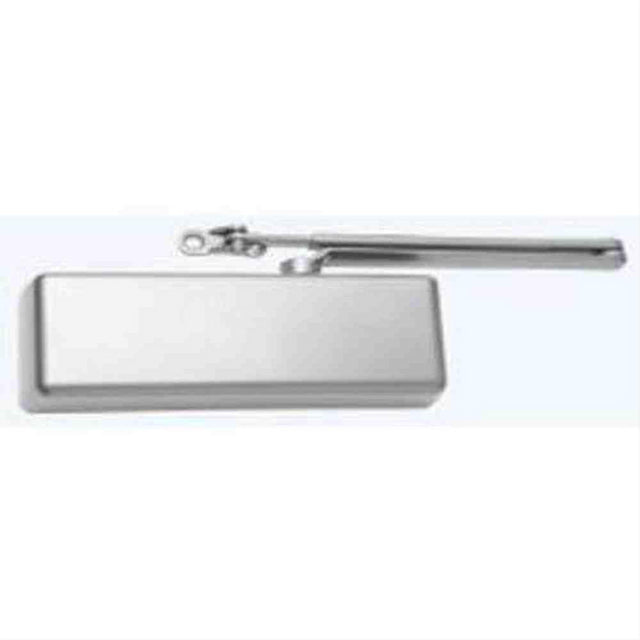 LCN 4040XPRWPAAL Parallel Arm Super Smoothee Heavy Duty Adjustable Surface Mounted Regular Door Closer with Thru Bolts 689 Aluminum