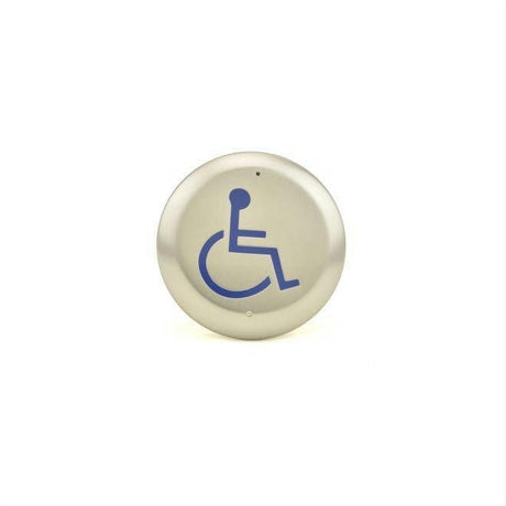 LCN 83103856WS Round Surface Wall Mount Actuator with Logo