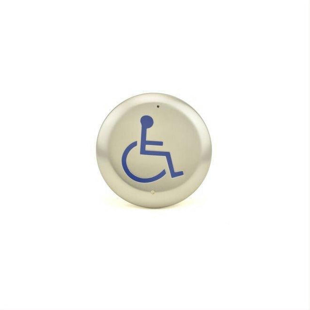 LCN 83103856WS Round Surface Wall Mount Actuator with Logo
