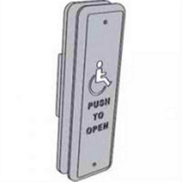 LCN 83103860TW 4-1/2 Inch Round Wireless Actuator Package with Text and Logo