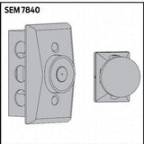 LCN SEM7840DKBRZ SEM7840 Wall Mount Magnet Tri-Volt Standard Profile Door Release Dark Bronze