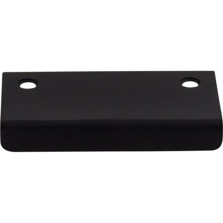 Top Knobs TK103BLK Tab 2 1/4" Center to Center Finger Pull Flat Black