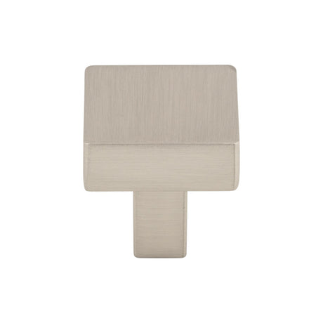 Top Knobs TK740BSN Channing 1 1/16" Length Square Knob Brushed Satin Nickel