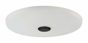 Craftmade LK104-FB-LED-LED 1 Light Low Profile LED Ceiling Fan Light Kit Flat Black