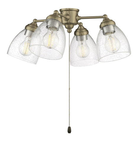 Craftmade LK401105-SB-LED satin brass light kit 4 light