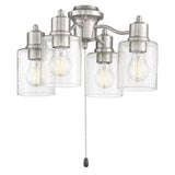 Craftmade LK403107-BNK-LED brushed polished nickel light kit 4 light