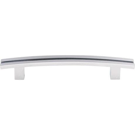 Top Knobs TK81PC Inset Rail 5" Center to Center Bar Pull Polished Chrome