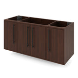 Jeffrey Alexander Tempest 48" Dark Walnut Single Sink Bathroom Vanity with White Resin Top - Single-Hole Faucet Top - VKTEM48DWWDDWRE product image 3