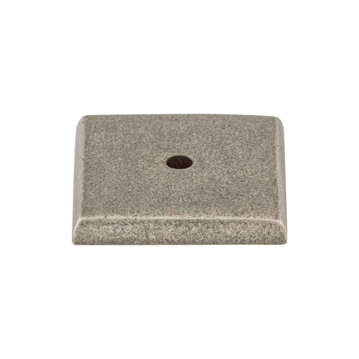 Top Knobs M1450 Aspen Square Knob Backplate Silicon Bronze Light