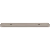 Top Knobs TK3271BSN Wescott 3 3/4" Center to Center Pull Backplate Brushed Satin Nickel