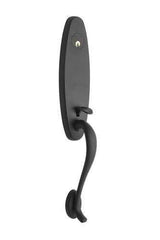 Copper Creek LN4610BC black single cylinder handleset