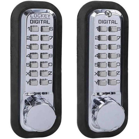 Lockey 2210MG marine grade mechanical pushbutton locksets