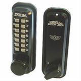 Lockey 2210JBMG 2210 Mechanical Keyless Deadbolt with Single Combination Jet Black