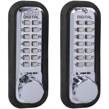 Lockey 2210MG 2210 Mechanical Keyless Deadbolt with Single Combination Marine Grade