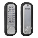 Lockey 2210SN 2210 Mechanical Keyless Deadbolt with Single Combination Satin Nickel