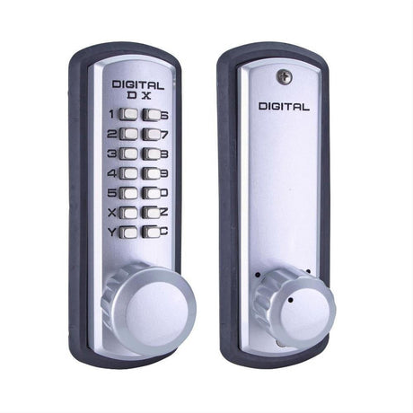 Lockey 3830SCMG Mechanical Keyless Knob Lock Passage Single Combination Satin Chrome Marine Grade