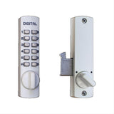 Lockey C150WH C150 Mechanical Keyless Hook Bolt Lock White