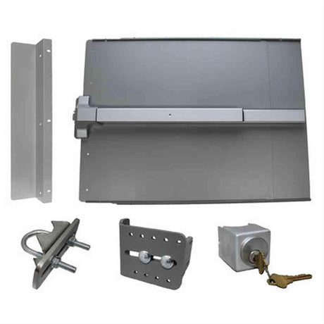 Lockey ED51S 24" Edge Panic Shield Safety Kit Silver