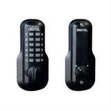 Lockey M210JBMG M210 Mechanical Keyless Deadbolt with Single Combination Jet Black