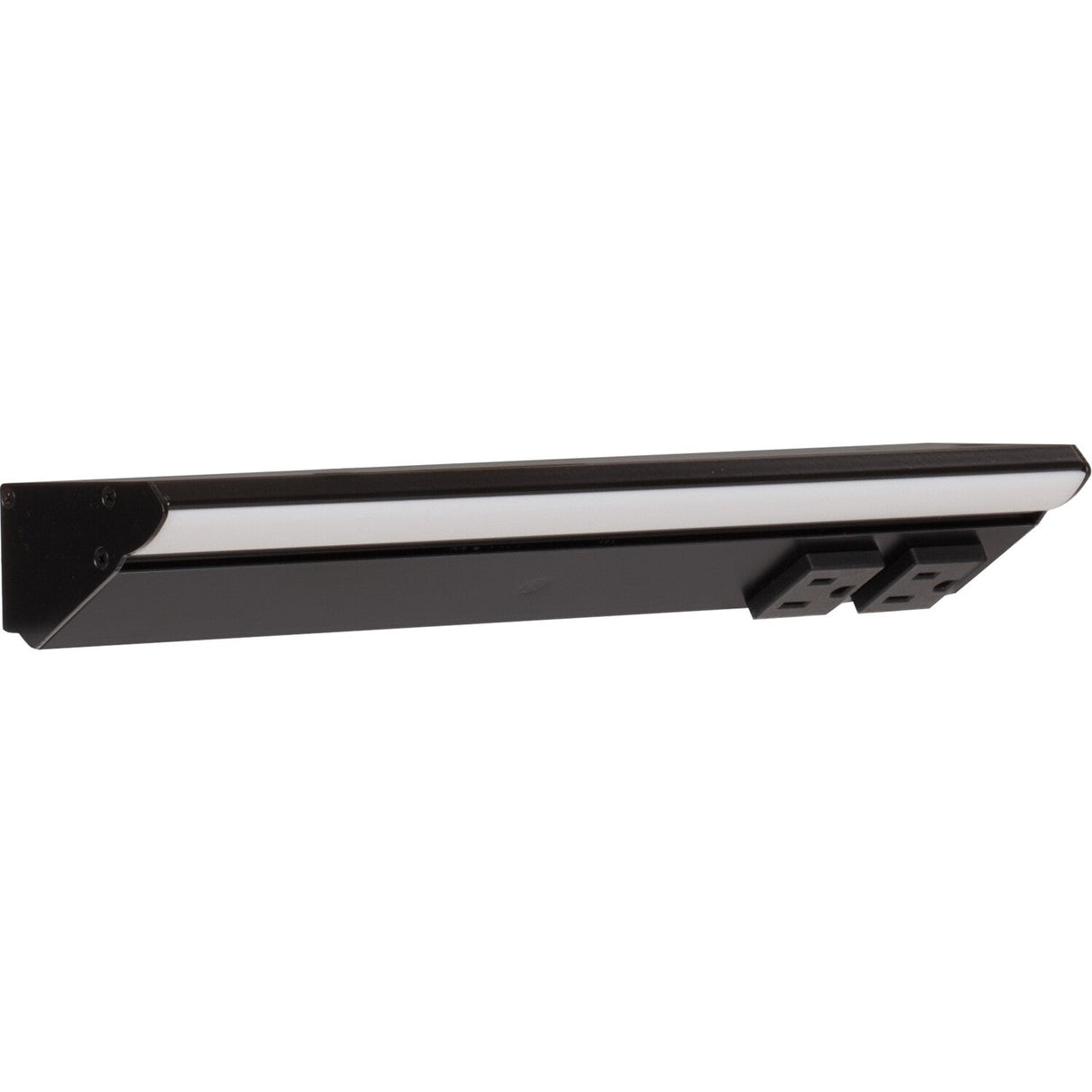 Task Lighting LP12HR6NDBBK40 black lighted power strip