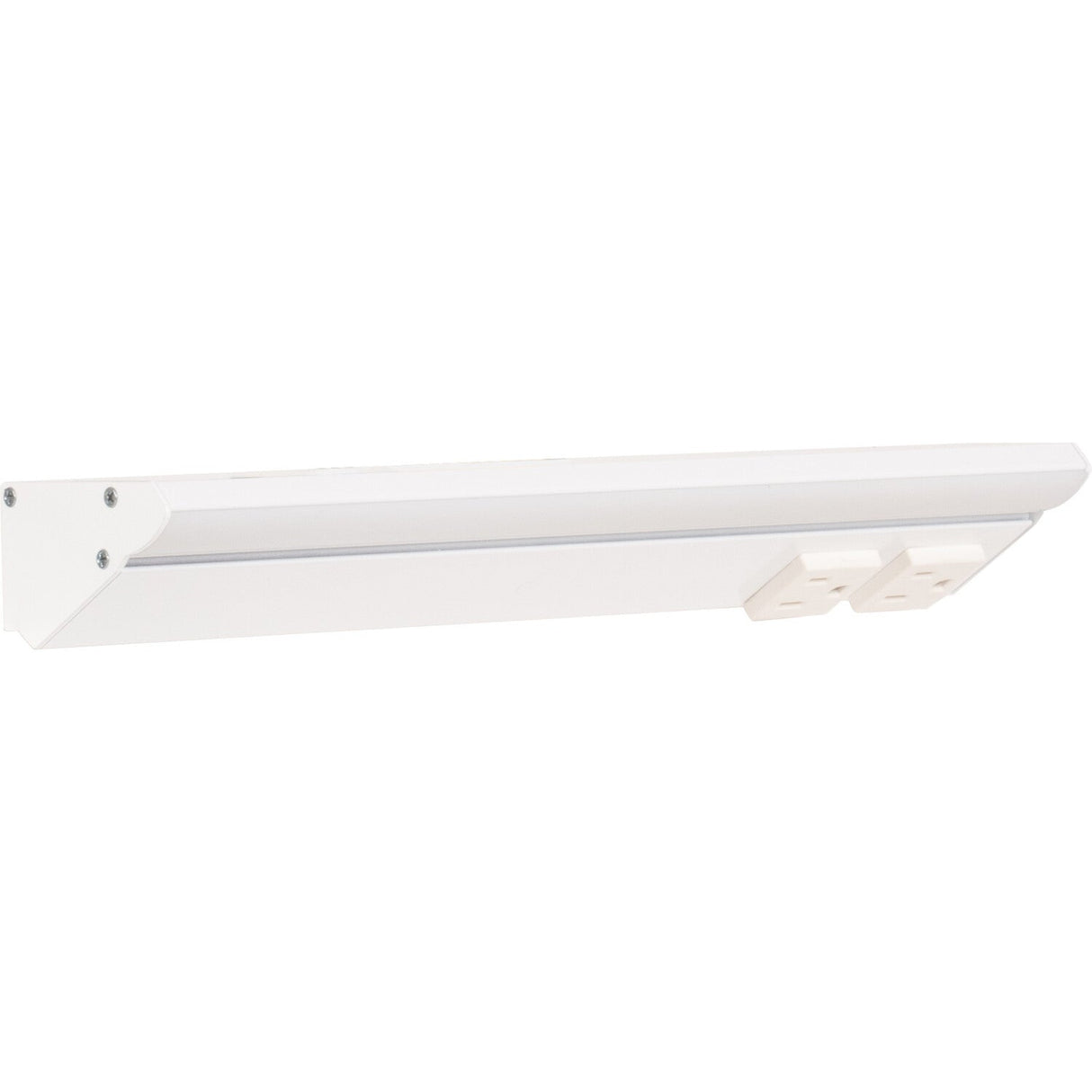Task Lighting LP12HR6NDWWT27 white lighted power strip