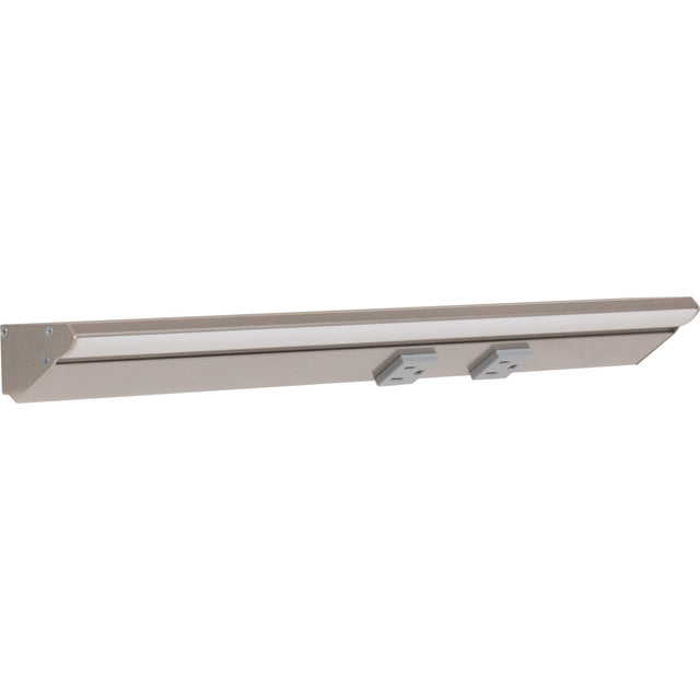 Task Lighting LP18HR9NDGSN30 satin nickel lighted power strip