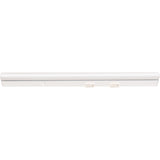 Task Lighting LP18QD6NDWWT30 18-1/2" 120V White Lighted Power Strip