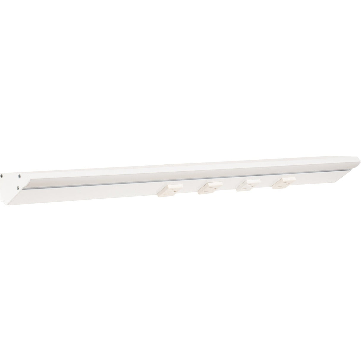 Task Lighting LP24HR12NDWWT30 white lighted power strip