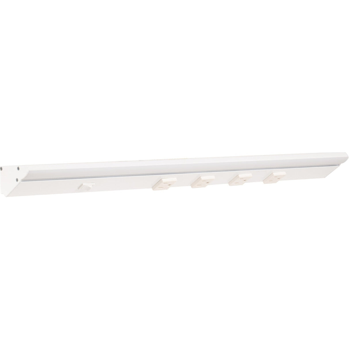Task Lighting LP24QD8NDWWT30 white lighted power strip