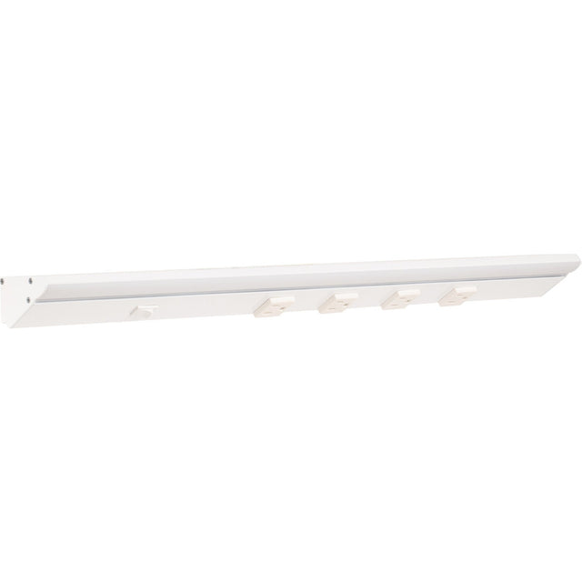 Task Lighting LP24QD8NDWWT30 white lighted power strip