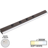 Task Lighting LP30HR15NDWWT30 white lighted power strip