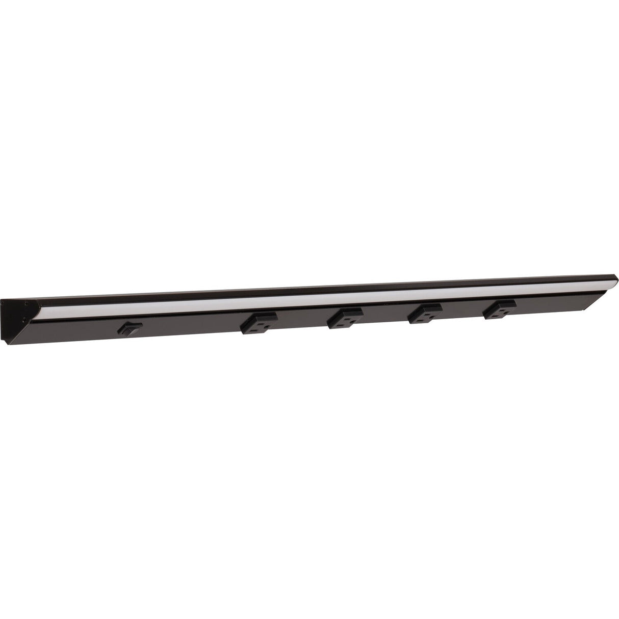 Task Lighting LP30QD10NDBBK27 black lighted power strip