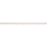 Task Lighting LP30QD10NDWWT40 30-1/2" 120V White Lighted Power Strip