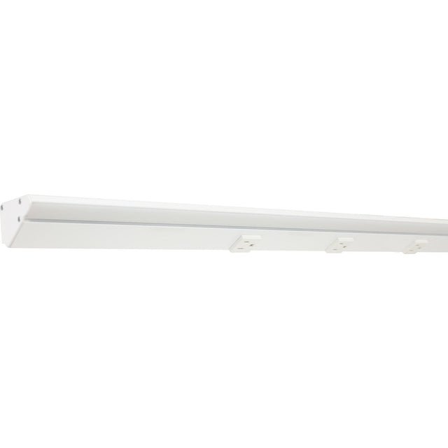 Task Lighting LP42HR21NDWWT30 white lighted power strip
