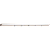 Task Lighting LP48HR24NDGSN27 satin nickel lighted power strip