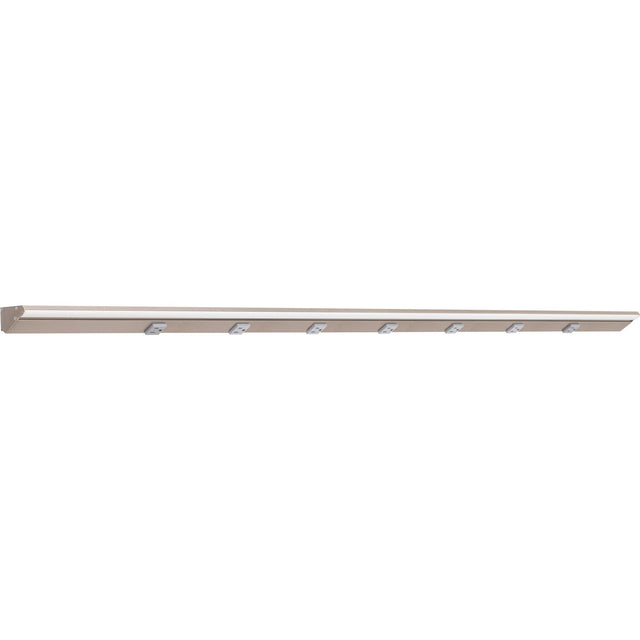 Task Lighting LP60HR30NDGSN40 satin nickel lighted power strip