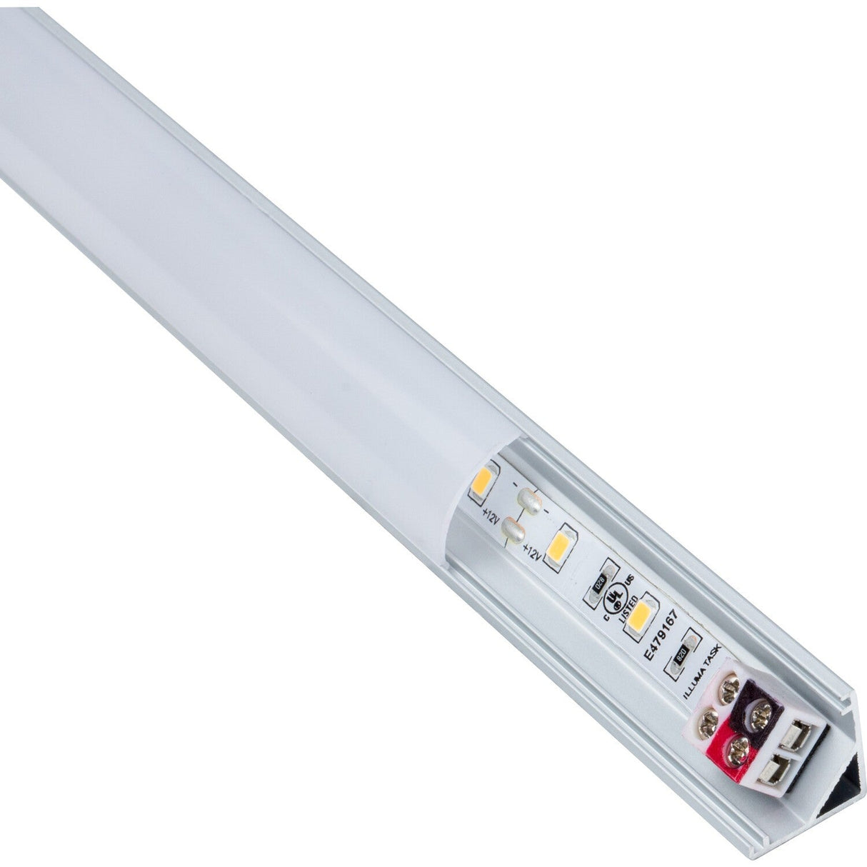 Task Lighting LR1P312V27-04W4 24-3/8" 120 Lumens/Ft. 12-Volt Accent Output Angled Linear Fixture