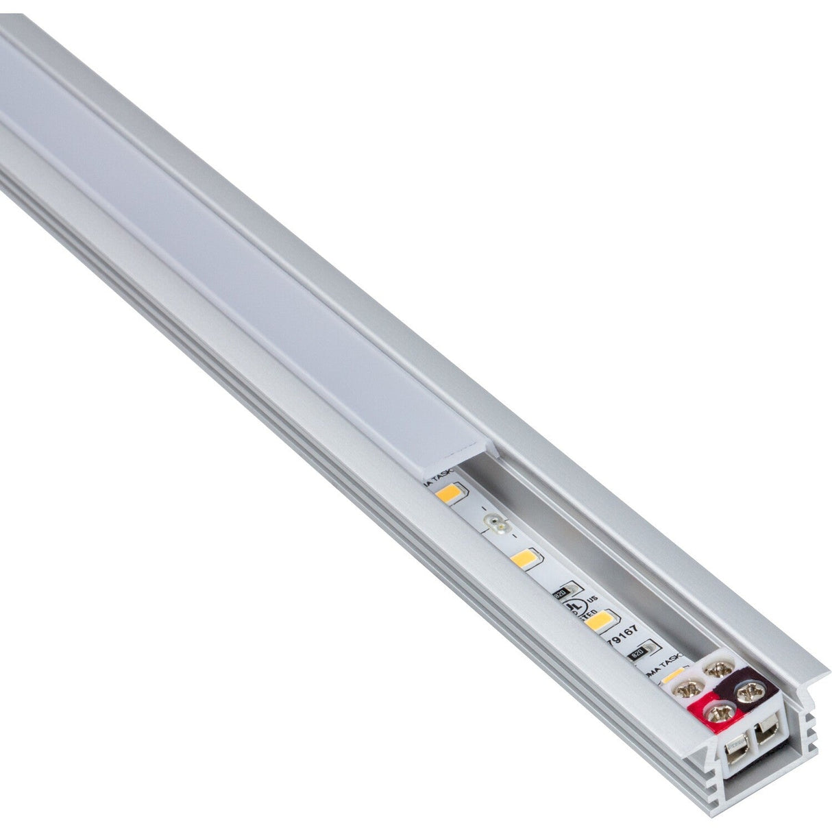 Task Lighting LR1PX12V45-06W4 42-1/16" 120 Lumens/Ft. 12-Volt Accent Output Recessed Linear Fixture