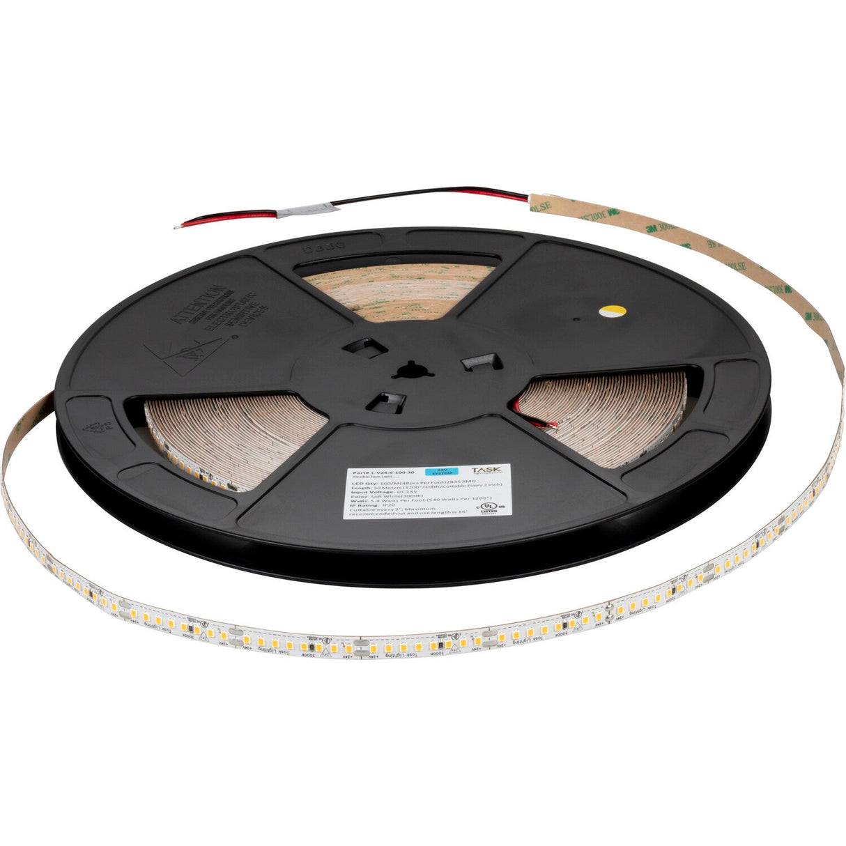 Task Lighting LS600D24V100-30 higher output led tape light