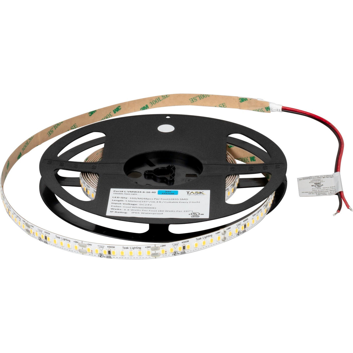Task Lighting LS600W24V016-40 higher output led tape light
