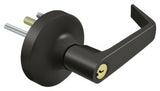 Deltana LTED80LS-10B oil rubbed bronze door lever interior trim kit