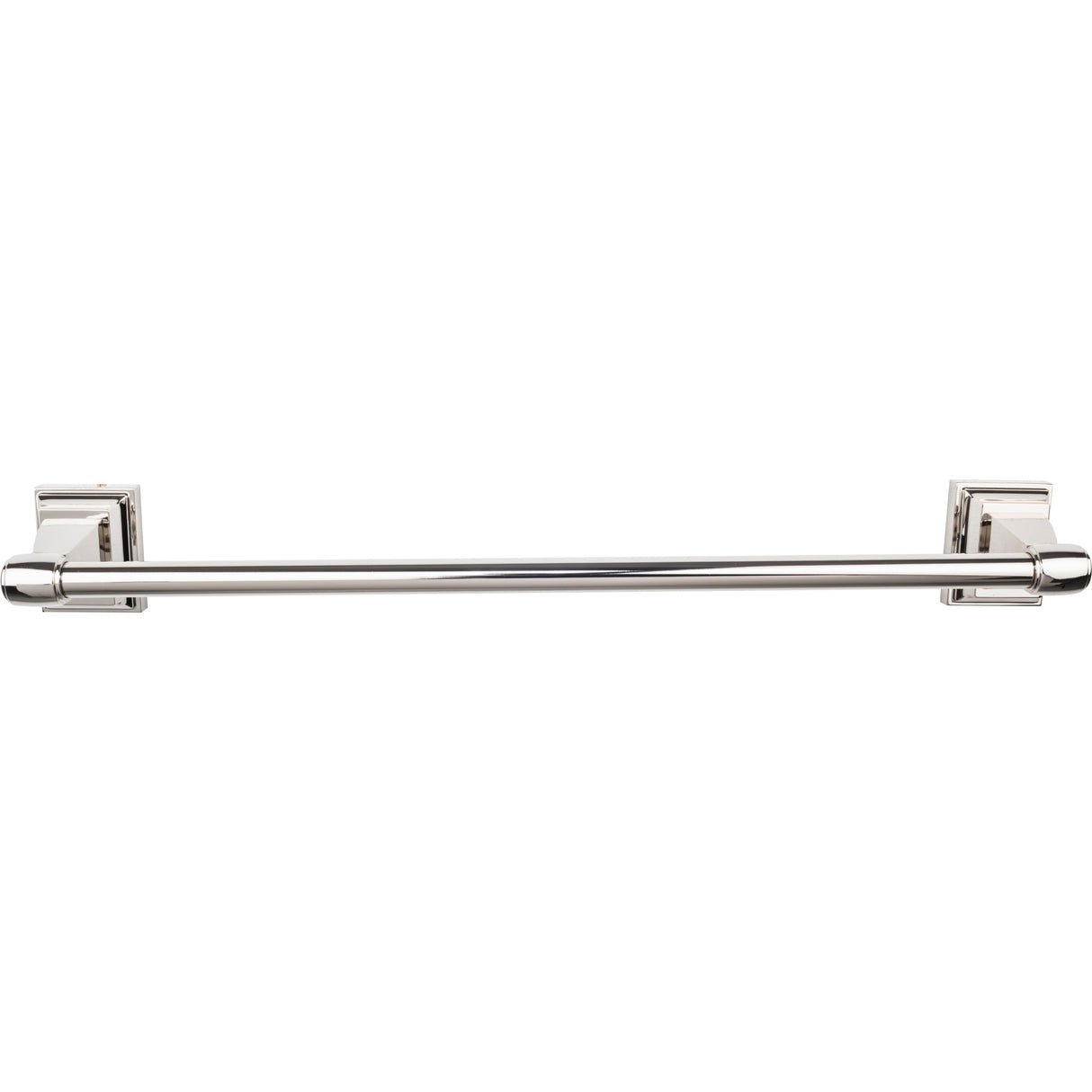 Top Knobs STK6PN TOP BATH (R) Stratton Bath Single 20" Wall Mounted Towel Bar Polished Nickel