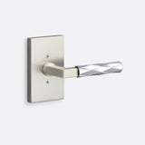 Sure-Loc LV100 15 GRIP-VT 26 satin nickel / polished chrome dummy door lever