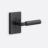 Sure-Loc LV100 FBL GRIP-KN FBL flat black dummy door lever