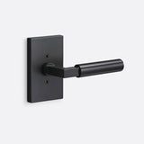 Sure-Loc LV100 FBL GRIP-SM FBL flat black dummy door lever