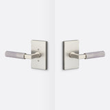 Sure-Loc LV101 15 GRIP-KN 15 satin nickel passage door lever