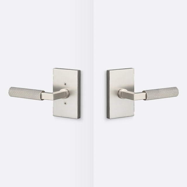 Sure-Loc LV101 15 GRIP-SKN 15 satin nickel passage door lever