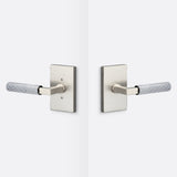 Sure-Loc LV101 15 GRIP-SKN 26 satin nickel / polished chrome passage door lever